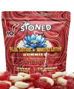 Blue Lotus 10,000mg Gummies Cherry Flavor 10 Count