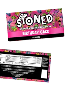 Amanita Muscaria Mushroom Chocolate Birthday Cake Flavor 10,000mg