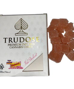 Trudose Gummies Pink Starburst Flavor